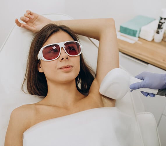 laser hair removal treatment